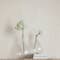 Hello Honey® 11" Clear Rounded Timeless Elegance Glass Bottle Vase